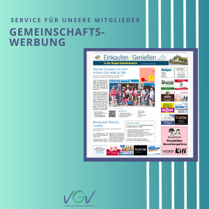 Service für unsere Mitglieder – Gemeinschaftswerbung